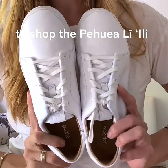 Olukai Pehuea White Leather Women’s Shoes size‎ 7.5 - Picture 11 of 11